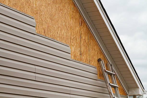 Professional Siding Inspection technician working in Cary, NC